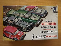 AIRFIX (SCALEXTRIC TYPE) 1/32nd SCALE SUNBEAM RAPIER. SLOT CAR KIT. VERY RARE.