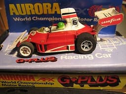 Aurora AFX FERRARI F1 G-PLUS HO slot car