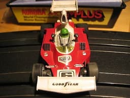 Aurora AFX FERRARI F1 G-PLUS HO slot car