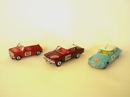 CORGI Gift Set 38 MONTE CARLO set: Mini Cooper, Rover 2000 & Citroen ORIGINAL