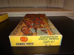 Corgi Gift Set No 23 Chipperfields Circus Models - with Booking Office. RARE