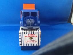 DINKY 903 FODEN FLAT TRUCK WITH TAILBOARD BLUE ORANGE MINT BOXED FREE UK P&P