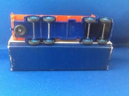 DINKY 903 FODEN FLAT TRUCK WITH TAILBOARD BLUE ORANGE MINT BOXED FREE UK P&P