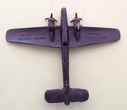 Dinky aircraft, Pre-War 62t Armstrong Whitley Whitworth Bomber and Box, NM