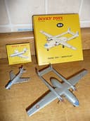Dinky French Toy Aeroplanes; 804 Noratlas & 60A Marcel Dassault; Boxed Vintage
