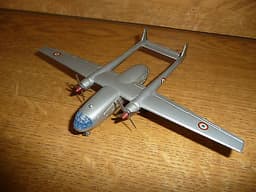 Dinky French Toy Aeroplanes; 804 Noratlas & 60A Marcel Dassault; Boxed Vintage