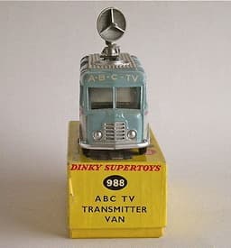 DINKY SUPERTOYS 988 ABC TV TRANSMITTER VAN - Mint Boxed - MB