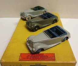 Dinky Toys, 38E Armstrong Siddeley Coupe trade box