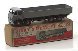 Dinky Toys 501 1st Type Foden Diesel 8-Wheel Wagon 1947-48 * BOXED *