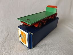 DINKY TOYS 502 DIECAST FODEN FLAT TRUCK WITH ORIGINAL BOX, DELIVERY LORRY