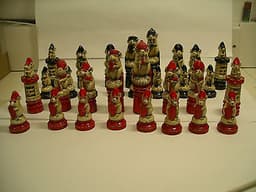 Doulton George Tinworth Chess Set Complete and Original