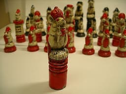 Doulton George Tinworth Chess Set Complete and Original