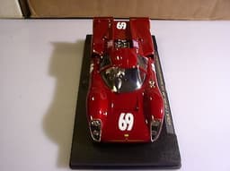 FLY CLASSIC SLOT RACING CAR LOLA T70 MK3B UK SPECIAL EDITION RED SCALETRIC MIB