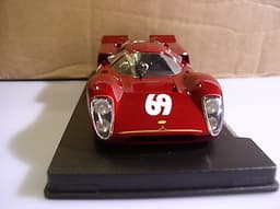 FLY CLASSIC SLOT RACING CAR LOLA T70 MK3B UK SPECIAL EDITION RED SCALETRIC MIB