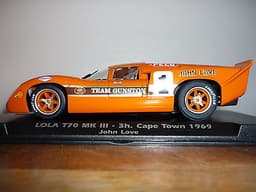 fly slot car, lola T70 mk3 gunston ltd edition 239/450 BRAND NEW (RARE)