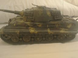 Forces of valor 116 scale German king Tiger Tank Ltd edition Unimax