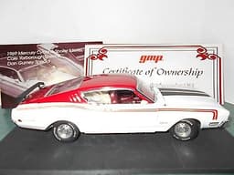 GMP 1:24 scale 1969 Mercury Cyclone Spoiler ll Series Cale Yarborough Special