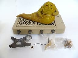 ??? Jabba The Hutt Playset MIB complete Original Vintage Star Wars boxed baggie