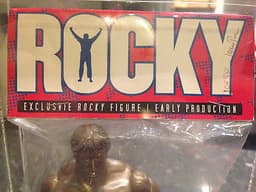 JAKKS ROCKY BALBOA 1/50 PROTOTYPE BAGGIE FIGURE - RAREST ROCKY IN THE WORLD!!!