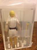 LOOSE VINTAGE STAR WARS DT LUKE SKYWALKER TELESCOPING SABER AFA 80 NO LETTER