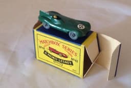 Matchbox A Moko Lesney No.41 \'D\' Type Jaguar with Box