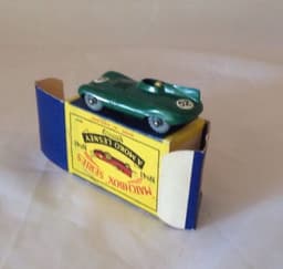 Matchbox A Moko Lesney No.41 \'D\' Type Jaguar with Box