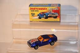 MATCHBOX ROLA-MATICS MB10 MUSTANG PISTON POPPER _ VHTF "SUPERFAST" BASE