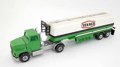 MATCHBOX SUPER KINGS K-16 FORD ARTICULATED TEXACO TANKER GREEN VARIATION