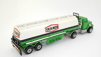 MATCHBOX SUPER KINGS K-16 FORD ARTICULATED TEXACO TANKER GREEN VARIATION