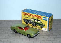Matchbox Superfast Mercury Cougar #62 - Mint in Excellent Condition Box