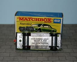 Matchbox Superfast Mercury Cougar #62 - Mint in Excellent Condition Box
