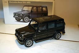 Mercedes-Benz G55 G-Class W463 AMG metallic-black 1:18 AUTOart S63 SL500 600 500