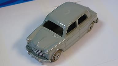 Mercury FIAT nuova 1100 number 13,  darkish grey colour, scale 1:43