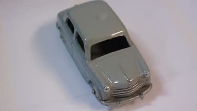 Mercury FIAT nuova 1100 number 13,  darkish grey colour, scale 1:43