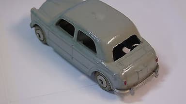 Mercury FIAT nuova 1100 number 13,  darkish grey colour, scale 1:43