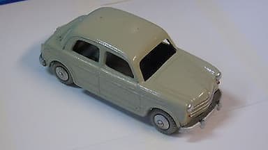 Mercury FIAT nuova 1100 number 13, rare grey colour, scale 1:43