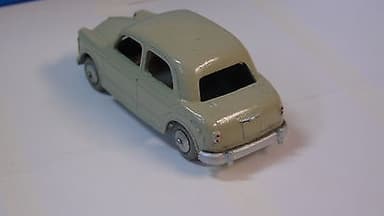 Mercury FIAT nuova 1100 number 13, rare grey colour, scale 1:43