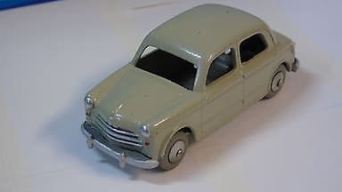 Mercury FIAT nuova 1100 number 13, rare grey colour, scale 1:43