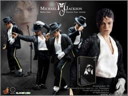 Michael Jackson Hot Toys BILLIE JEAN HISTORY TOUR Version 1/6 Scale Slim Figure