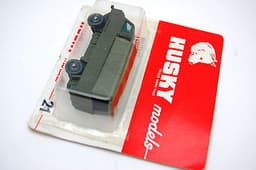 Mint HUSKY models No.21 MILITARY LAND ROVER within red blister card