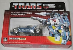 MISB Hasbro 1984 Transformers G1 Heroic Autobot Spy Mirage for 6+