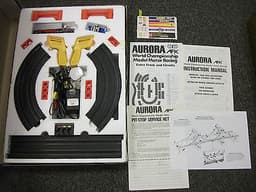 NEW UN-USED VINTAGE AURORA AFX STOP POLICE SLOT CAR SET GX2850 BOXED NEW SET
