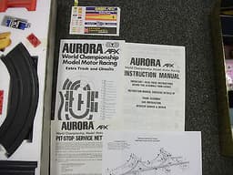 NEW UN-USED VINTAGE AURORA AFX STOP POLICE SLOT CAR SET GX2850 BOXED NEW SET