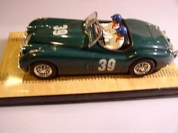 NINCO SLOT RACING CAR JAGUAR XK120 NUB 120 BR GREEN No39 SCALETRIC FLY