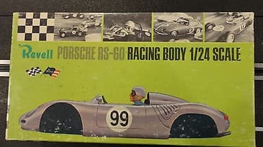 NOS Vintage Revell 1/24 Porsche RS-60 Slot Car Body kit Excellent condition