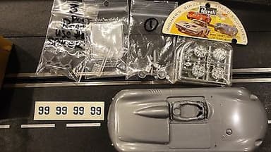 NOS Vintage Revell 1/24 Porsche RS-60 Slot Car Body kit Excellent condition