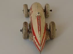 Pre war Dinky 23a \'Humbug\' in rarest colours