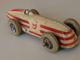 Pre war Dinky 23a \'Humbug\' in rarest colours