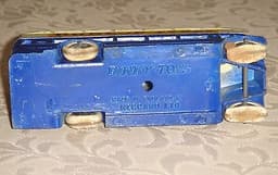 Pre-War Dinky 29c Double Dkr. Bus - D.Blue/Cream - Remarkable Original Condition
