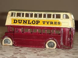 Pre-War Dinky 29c Double Dkr. Bus - Maroon/Cream - Remarkable Original Condition